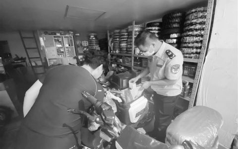 海口市市场监管部门持续开展电动车专项整治行动，一门店涉嫌违法改装被查