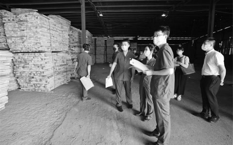 一企业拖欠589万元林木款成被执行人，法院强制扣押五仓库待售木材