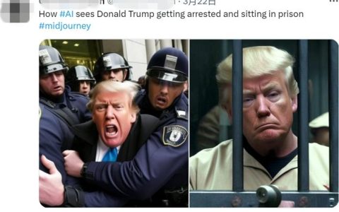“特朗普被捕”AI图片，为何能堪比大片