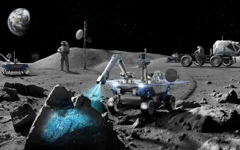 现代汽车正在开发用于探索月球的月球车
