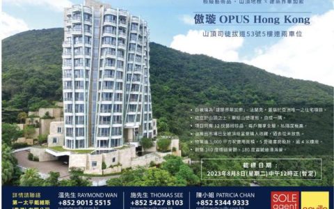 深圳神秘富豪“踩雷”英国商厦！自住豪宅被拍卖，曾是亚洲楼王