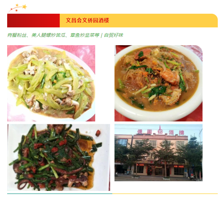 2023年“大美海南·自贸好味”宣传公示（第二批）