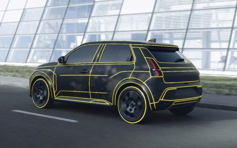 2024 款电气化雷诺 5 在新预告图中揭晓外观设计