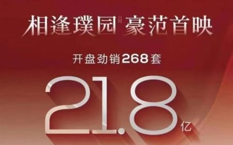 信心来了！北京一项目单日56亿刷屏！广州一楼盘连夜涨5%？
