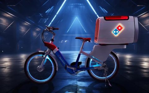 达美乐将使用这款带有内置披萨烤箱的电动自行车