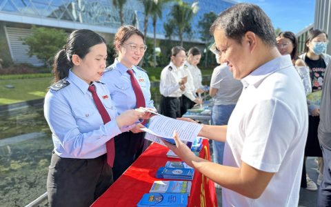 海南税务开展“法治+税收”普法宣传