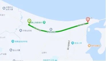 海南第三批智能汽车测试道路开放(附地图)