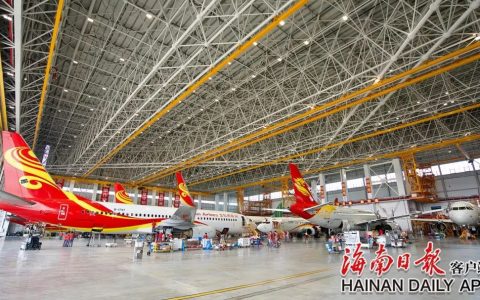 海南进境飞机维修数量较2022年增长数倍