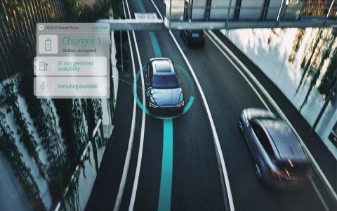 CES 2024：Here 展示电动汽车数字剩余里程预测系统