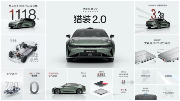 全新极氪001，开启猎装2.0时代