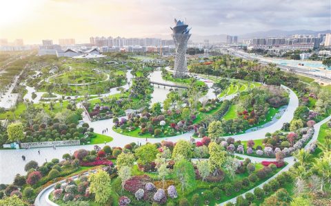海南首座三角梅科研博览型公园建成开放