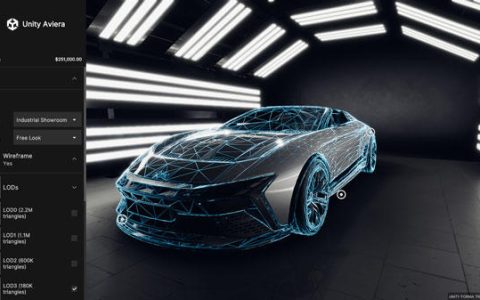 Unity与马自达合作改变车内体验