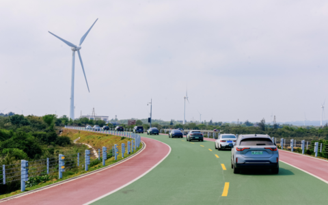 展示新能源汽车最强技术实力 中国·海南2024首届新能源汽车众测环岛赛竣赛