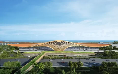 三亚凤凰国际机场三期计划2025年建成，来看项目最新进展→