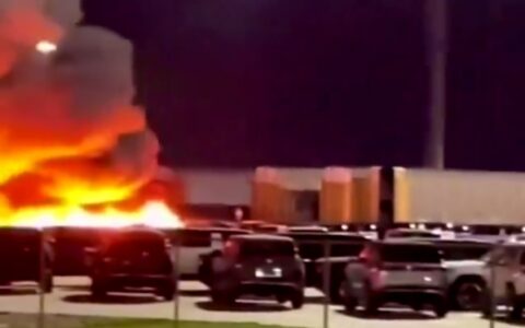 美国新势力Rivian工厂发生火灾：超50台车被烧 原因未明