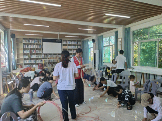 保亭南林乡举办藤编技能培训