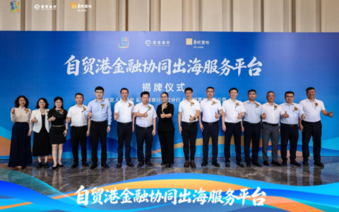自贸港金融协同出海服务平台在海口龙华区华润大厦揭牌
